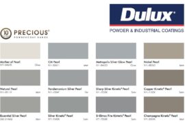Dulux Powdercoat Colour Chart Australia