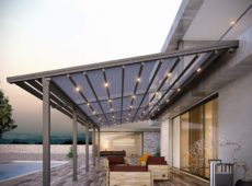 Helioscreen's new All Seasons retractable roof awnings range for 2017