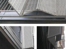 Bi-Fold Perforated Panels