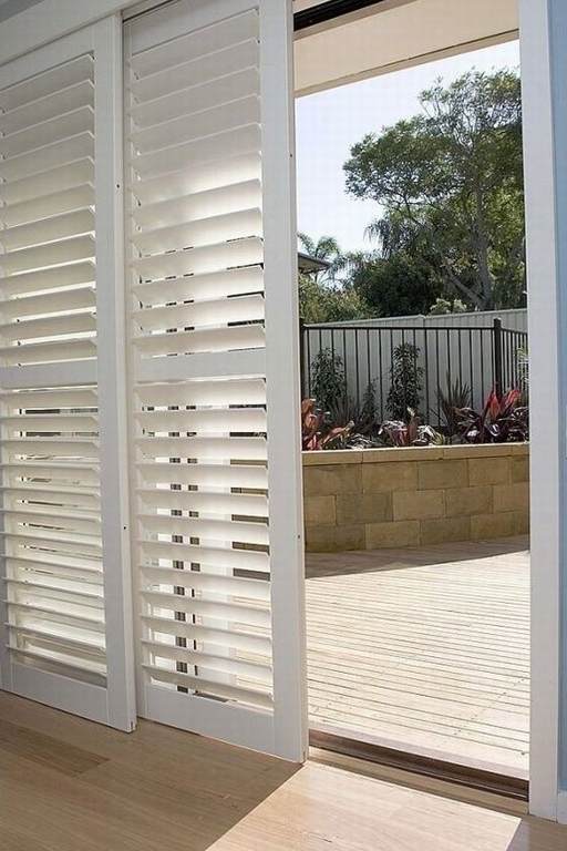 Sliding Plantation Shutters, How To Install Plantation Shutters On Sliding Doors