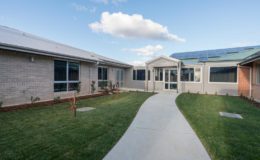 South End Gable infill Ascot Gardens Dementia Centre Orange