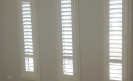 Plantation shutters