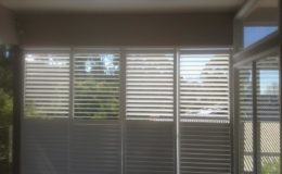 Sliding Aluminium Louvre shutters