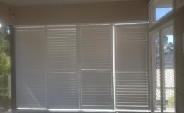 Sliding Aluminium Louvre shutters