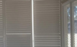 Sliding Aluminium Louvre shutters